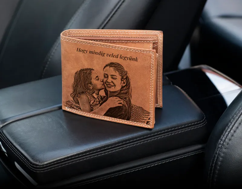 Prémium olasz valódi marhabőr pénztárca