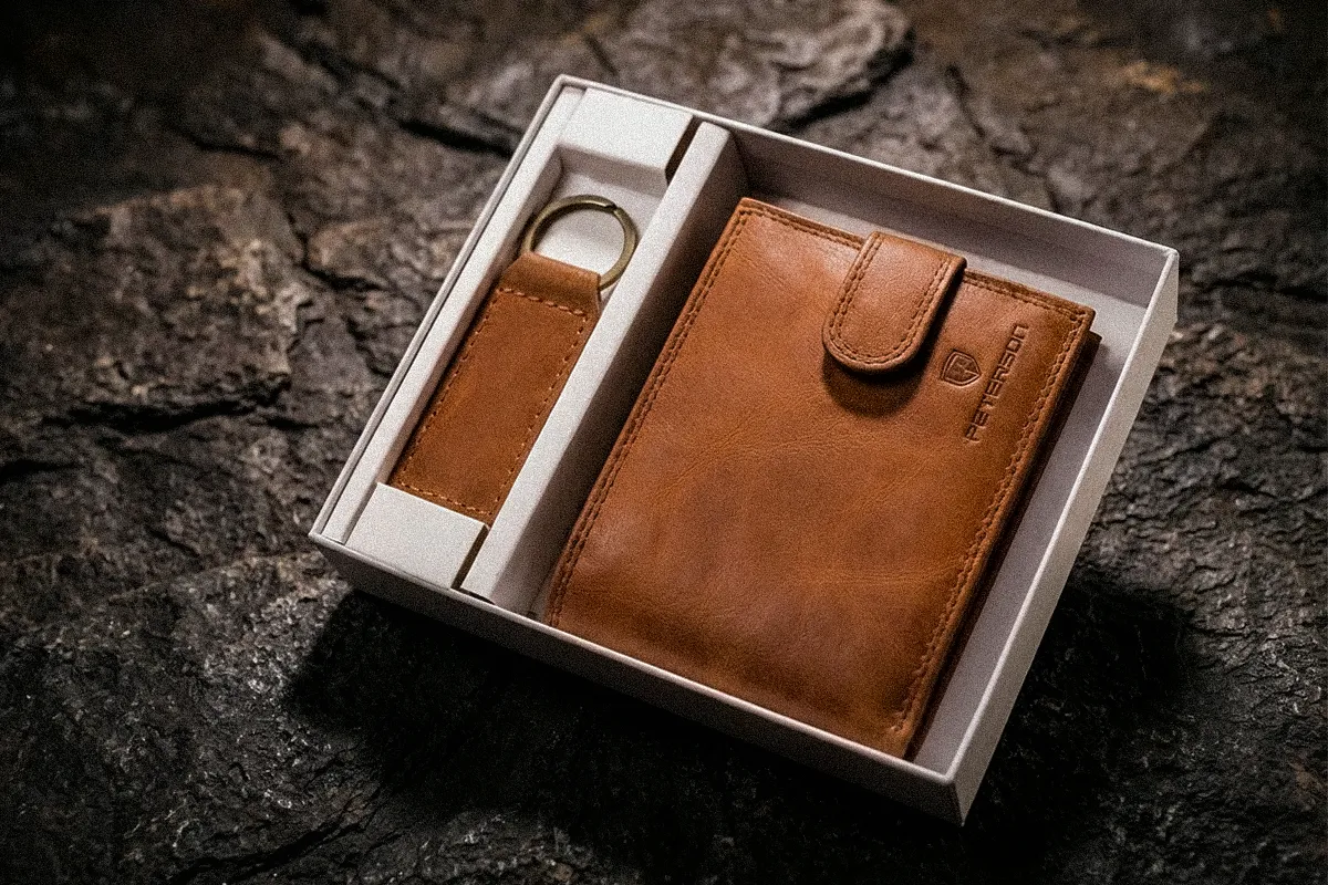 Peterson prémium bőr pénztárca